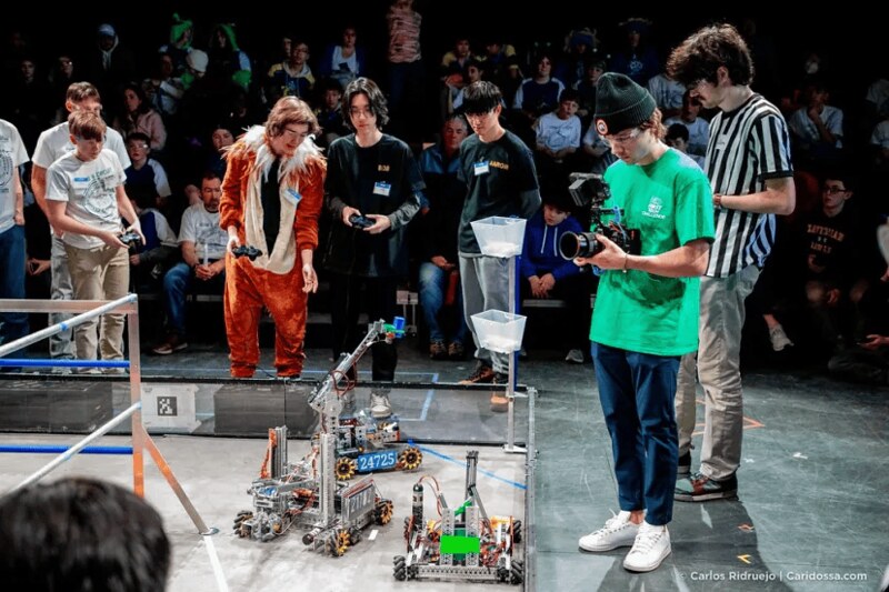 CATS Boston at a robotics competition